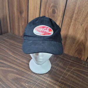2003 Coca Cola Baseball Hat With Patch Sewn Adjustable